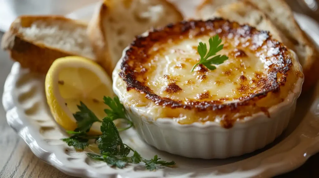 What is crab Brulee?