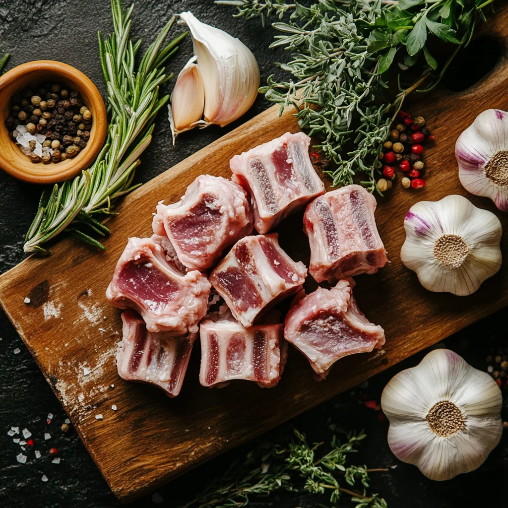 Soup Bone Secrets: Unlocking Nutrition and Flavor in Your Kitchen 3 u5778331574 A collection of raw soup bones on a wooden board ab26e44c 81a3 446a b592 975aee7a4463 1 Soup Bone Secrets: Unlocking Nutrition and Flavor in Your Kitchen