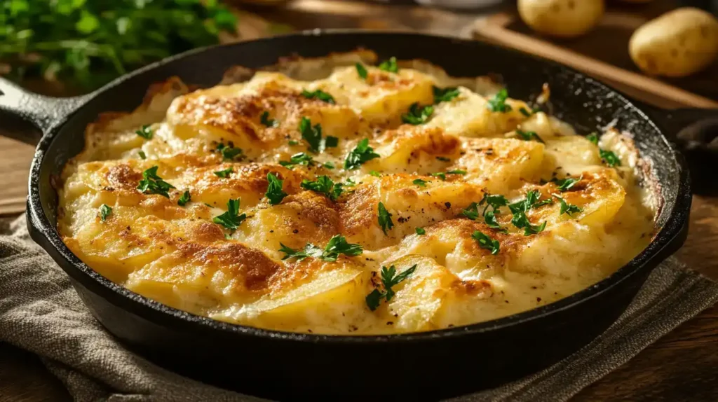 Are smothered potatoes a classic Southern dish?