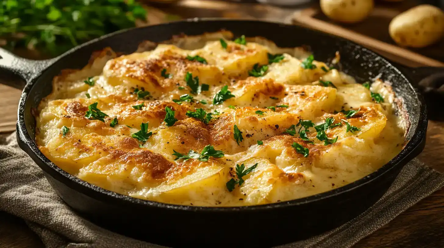 Are smothered potatoes a classic Southern dish?