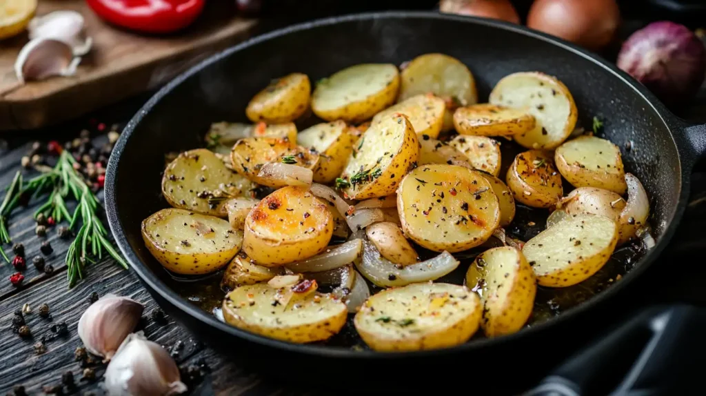 how to make smothered potatoes