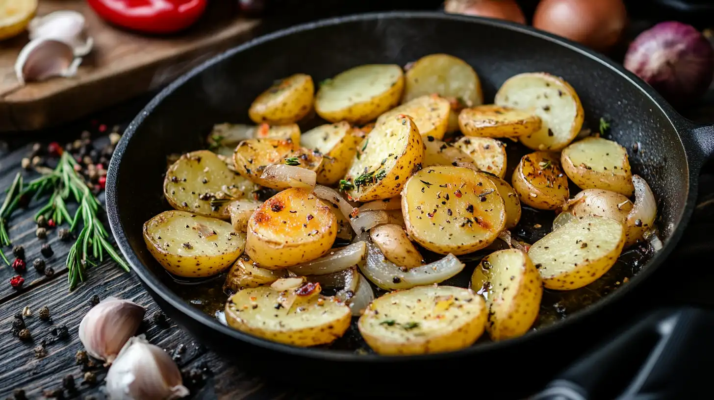 how to make smothered potatoes