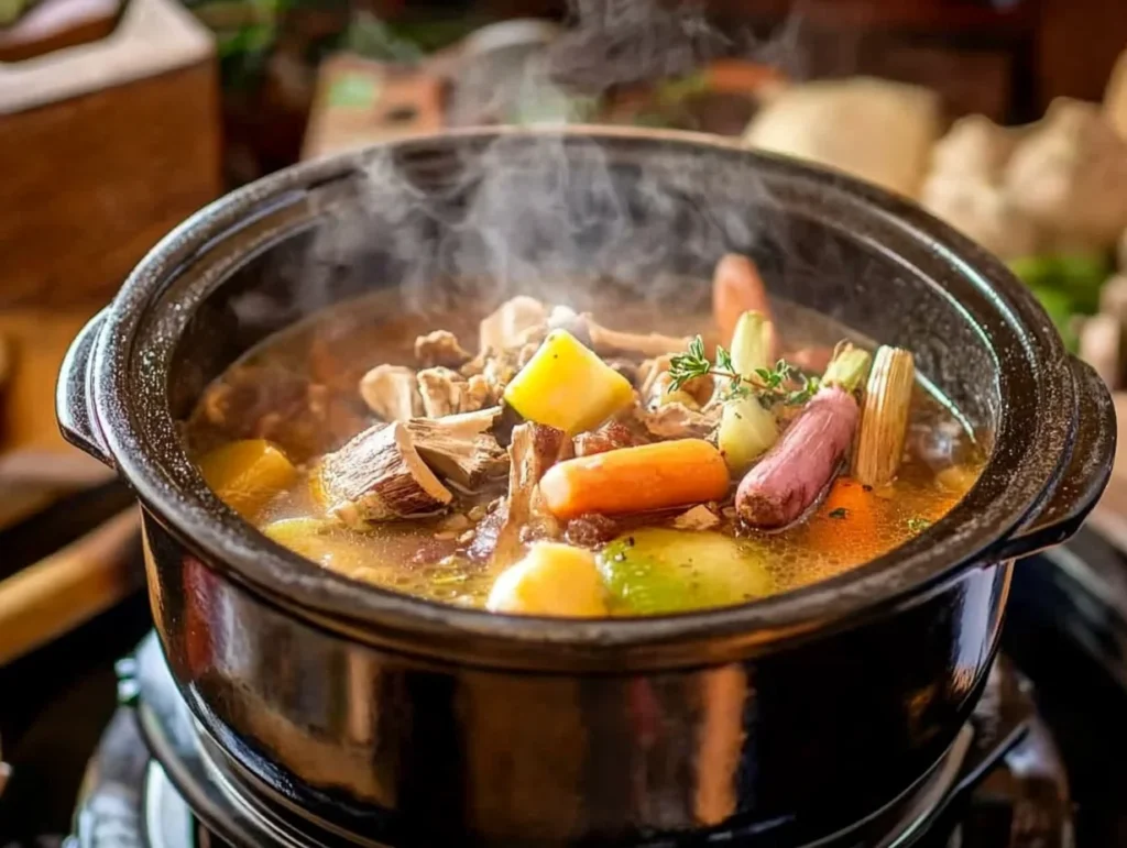 Soup Bones in a Broth