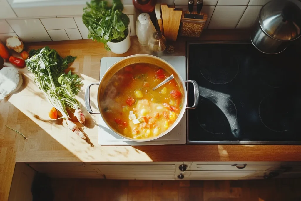 U5778331574 Close Up A Cozy Kitchen Setting With A Pot Of Sou 550366b5 96fe 49c5 9e0c Da38fea27353 2 (1)