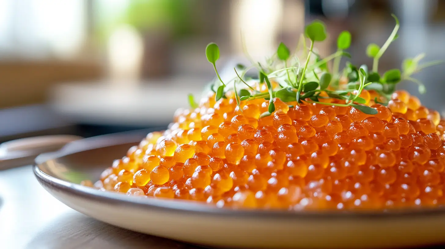 U5778331574 A Close Up Of A Plate Filled With Fresh Corbina Roe 53386736 10d9 424f 8e81 Ac8a54095c12 1