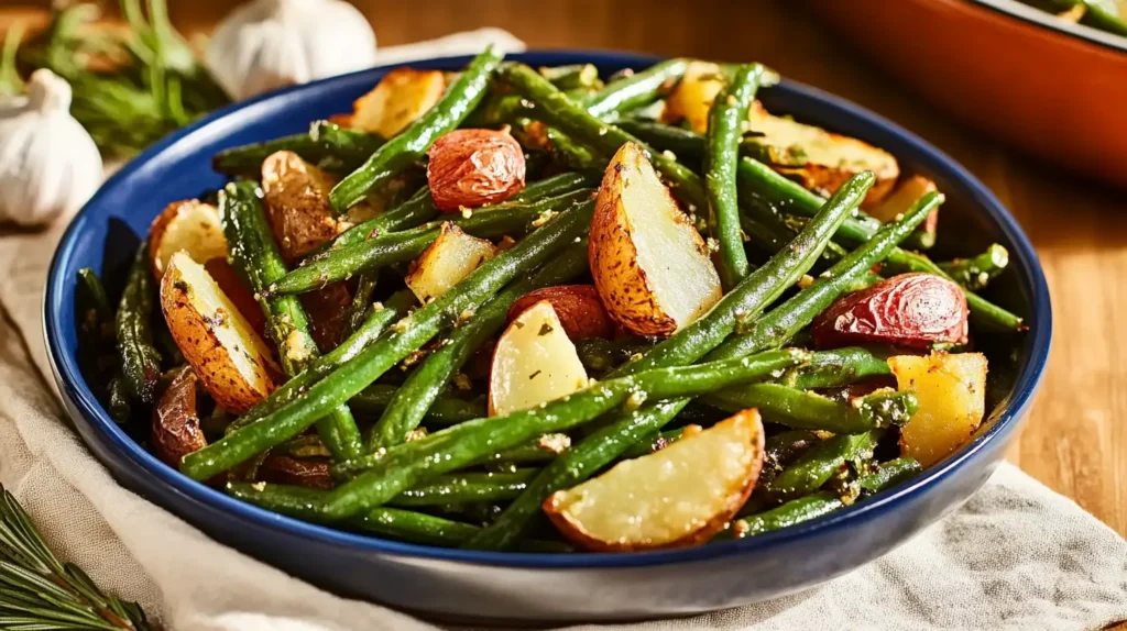 Green Beans and Potatoes: A Nutritious and Delicious Combination 3 Roasted Green Beans and Potatoes