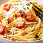 Bacon Pasta Recipe 9 U5778331574 A Close Up Of A Plate Of Creamy Bacon Pasta With 585df7bf 8625 4197 80c8 8167368fbe9b 2