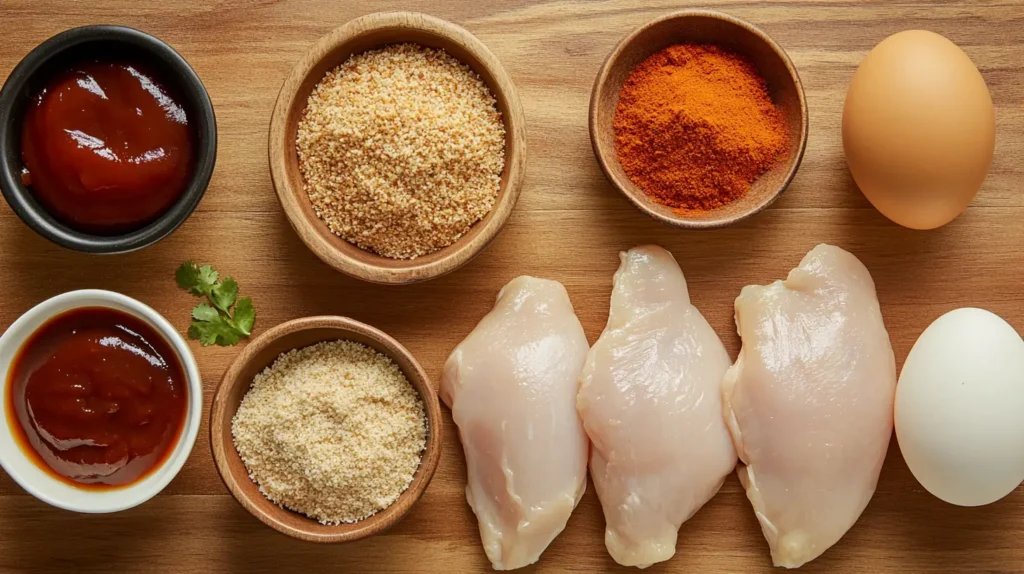 Barbecue Chicken Nuggets Recipe 6 U5778331574 A Flat Lay Of All The Ingredients Needed For Barb 6fd34707 026b 406f 804b A3e7505d95e0 3